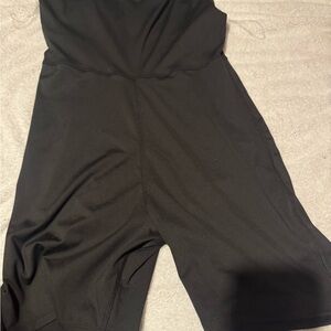 Black Sleeveless Romper